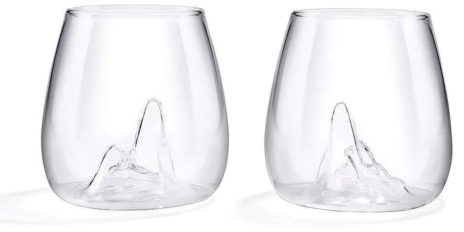 Ποτήρι Χαμηλό Glasscape (Σετ 2Τμχ) 153780 9,53x9,53cm Clear MoMA Glass