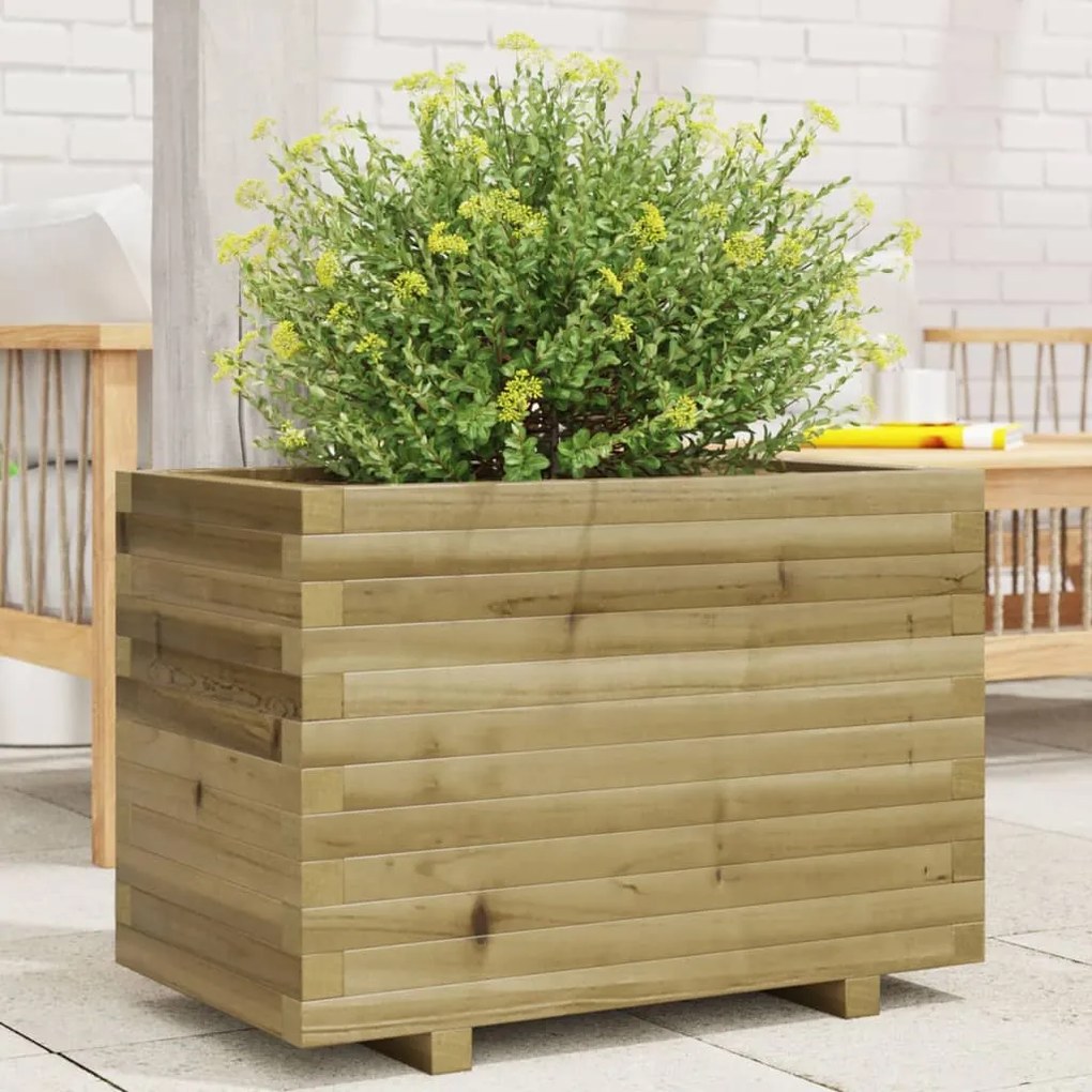vidaXL Ζαρντινιέρα Κήπου 70x40x49,5 εκ. από Εμποτισμένο Ξύλο Πεύκου