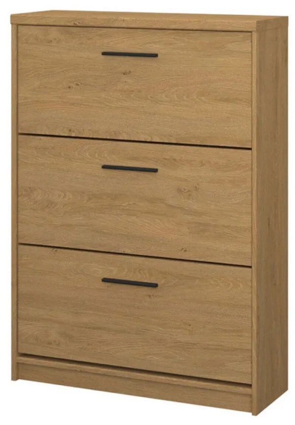Παπουτσοθήκη Pavi 3K Βελανιδιά 84.3x28.8x118.4cm