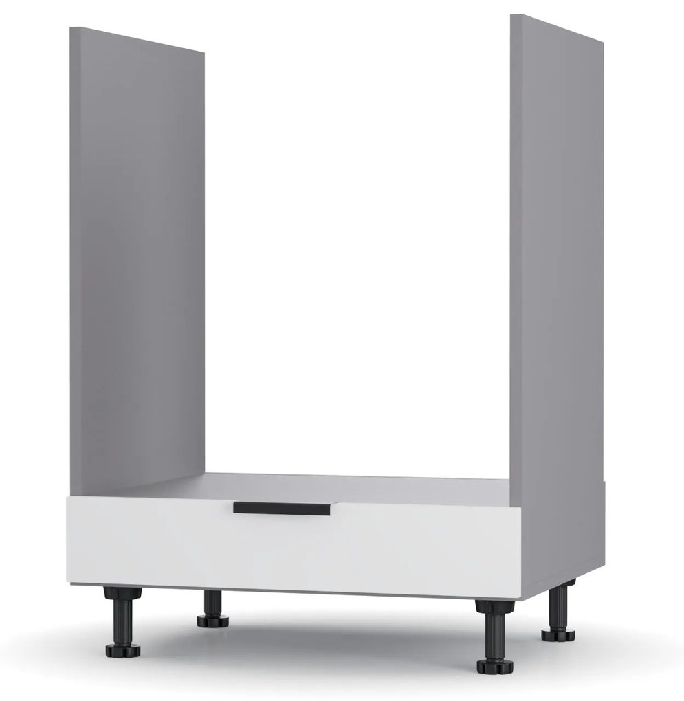 Craft Κάτω Ντουλάπι Φούρνου Λευκό 60x48x82cm - GR-LG60-82CRAFAL - GR-LG60-82CRAFAL