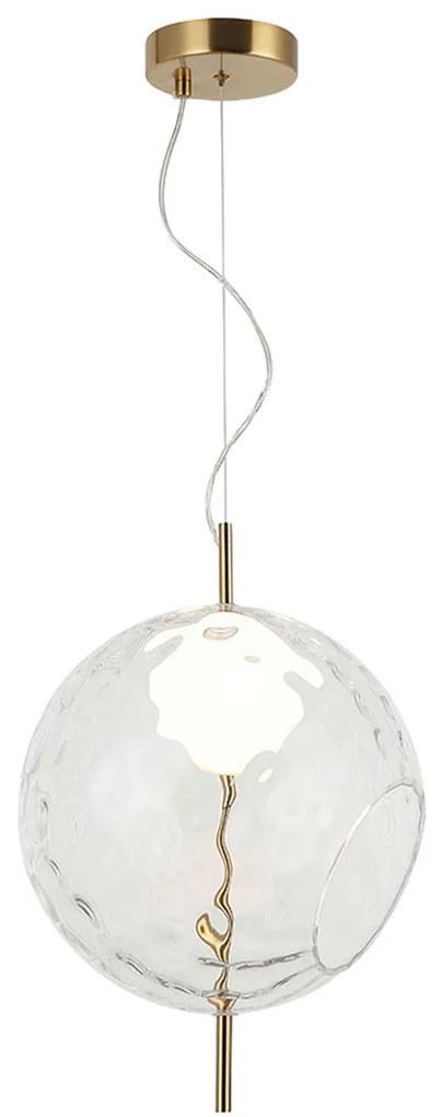 Φωτιστικό Οροφής Μονόφωτο LED Viokef Dalia Transparent 4302700