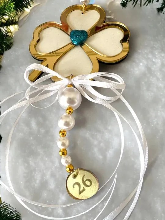 Κρεμαστό γούρι τετράφυλλο