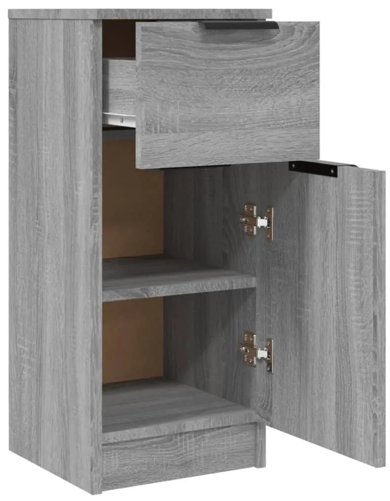 vidaXL Ντουλάπι Γκρι Sonoma 30x30x70 εκ. από Επεξεργασμένο Ξύλο