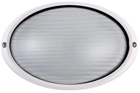 Πλαφονιέρα Φωτιστικό Οροφής 1xE27 ΙΡ45 Φ22cm Aca-HI5072WMS-Λευκό HI5072WMS