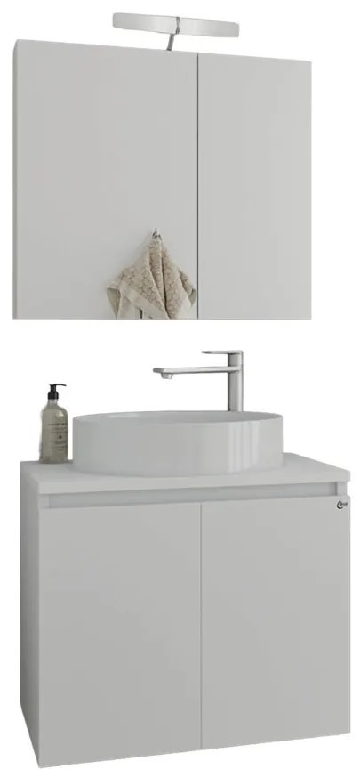 Σετ μπάνιου VERONA 60 ΙΙ Λευκό