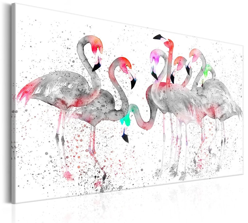 Πίνακας - Flamingoes Dance 90x60