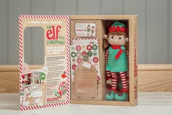 Christmas Girl Elf Toy + Magical Reward Kit  Elf for Christmas