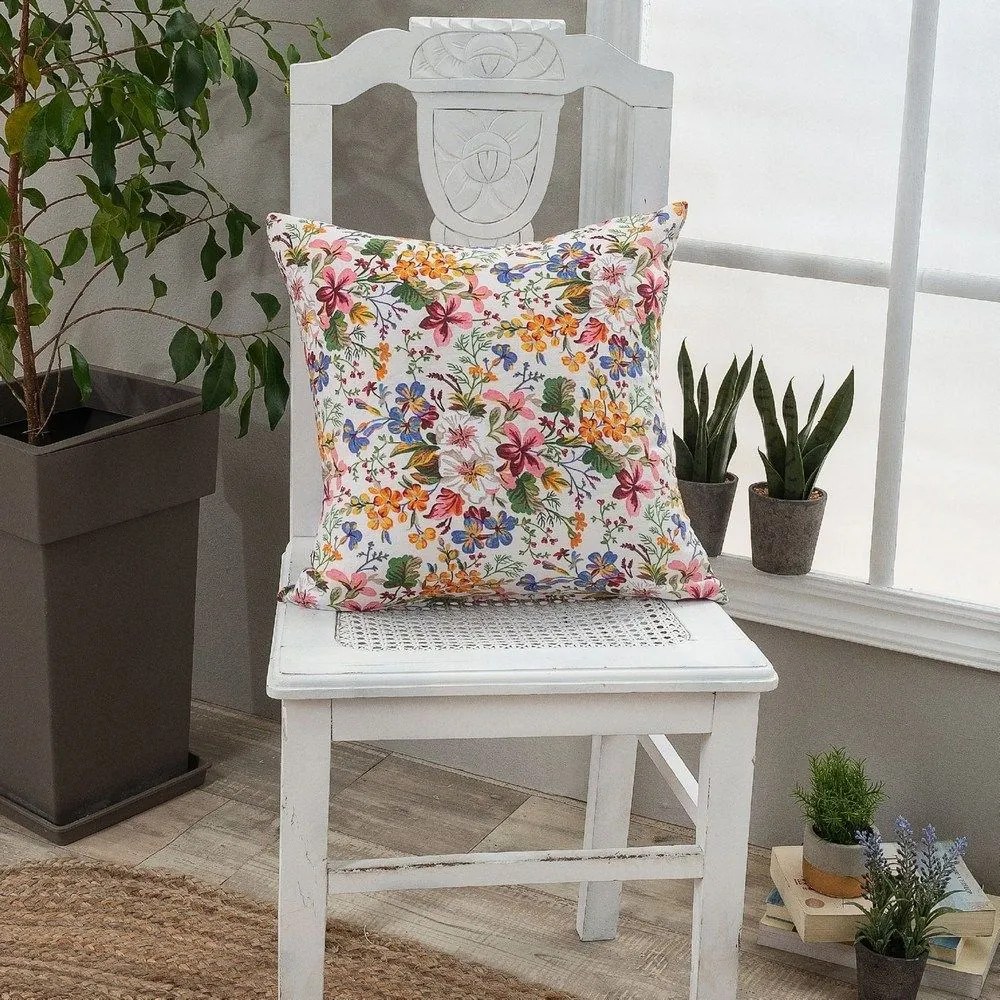 Μαξιλαροθήκη Διακοσμητική Ronda Multi Teoran 45X45 Cotton-Polyester