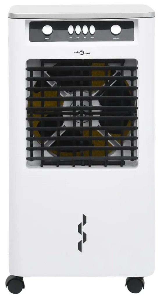 vidaXL Air Cooler Φορητό 3 σε 1 Ασπρόμαυρο 73 x 38 x 30,5 εκ. 80 W