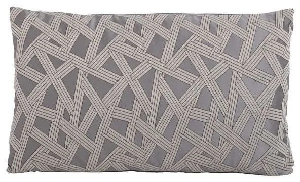 Μαξιλάρι Διακοσμητικό 382-121-063 50x30cm Grey-Multi 30X50 Ύφασμα