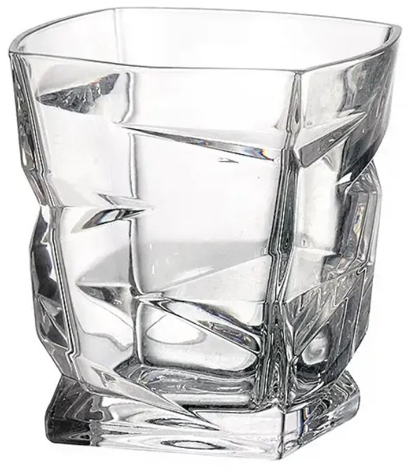 Ποτήρι Ουίσκι Zig Zag 300ml - Crystal Bohemia - 6 ΤΜΧ