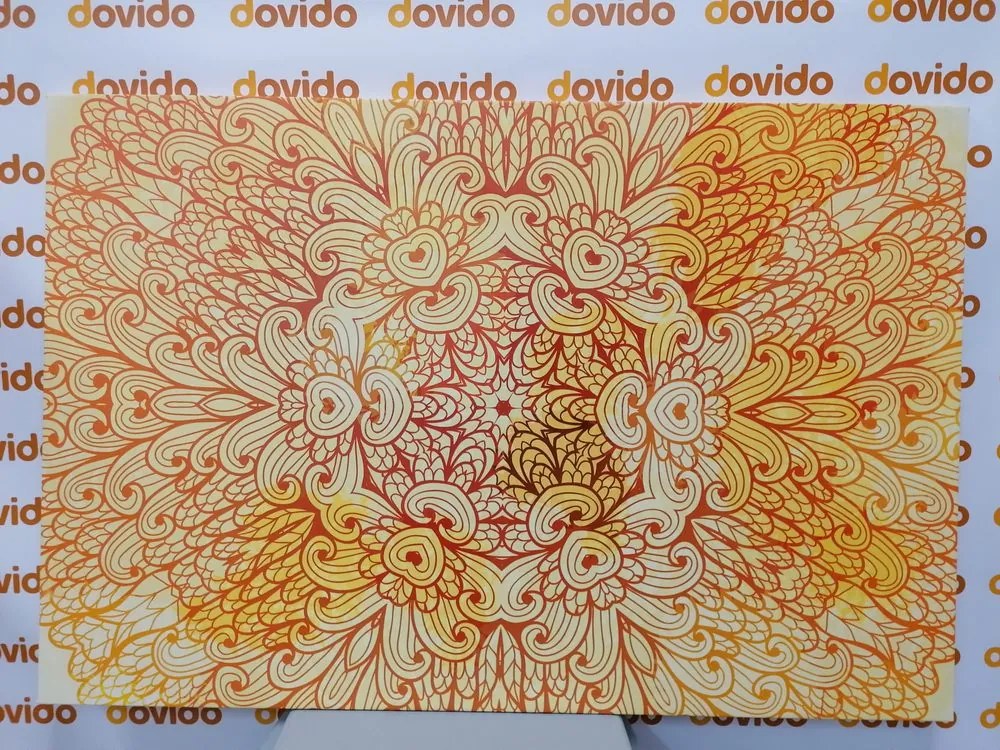 Εικόνα Golden Ethnic Mandala - 90x60