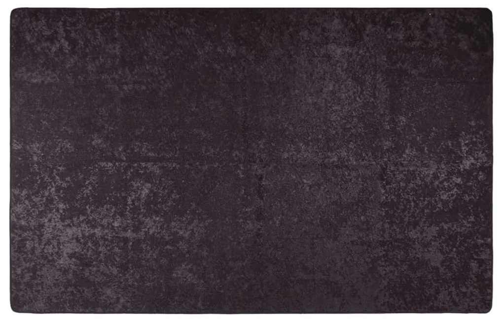 Χαλί Πλενόμενο Αντιολισθητικό Ανθρακί 160 x 230 εκ.