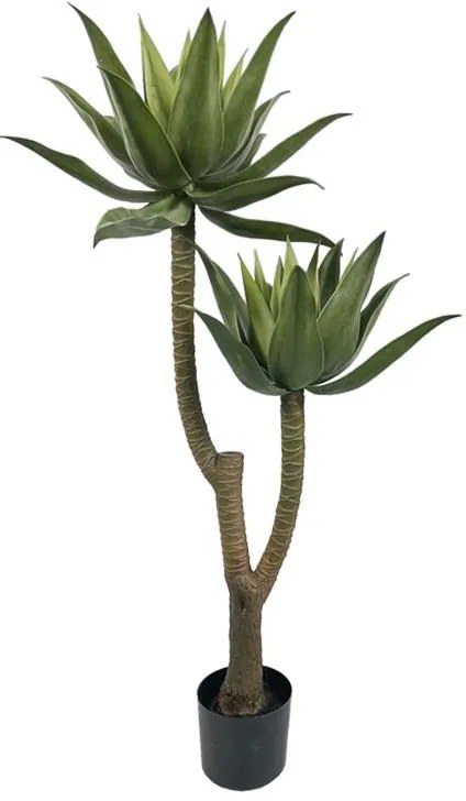 Διακοσμητικό φυτό Lotus σε γλάστρα Inart πράσινο pp Υ120εκ