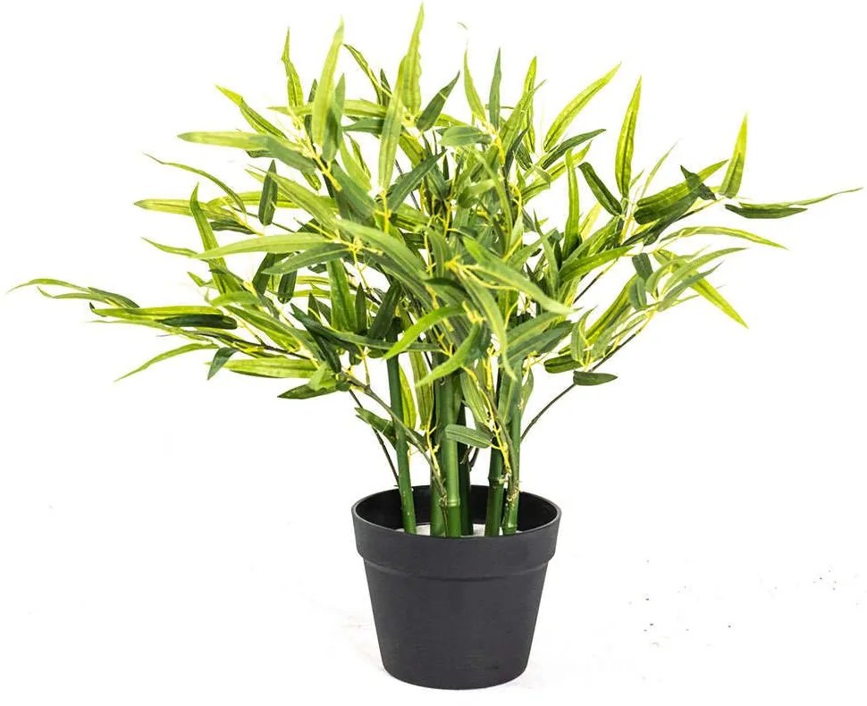 Τεχνητό Φυτό Μπαμπού 7880-6 50cm Green Supergreens Polyethylene