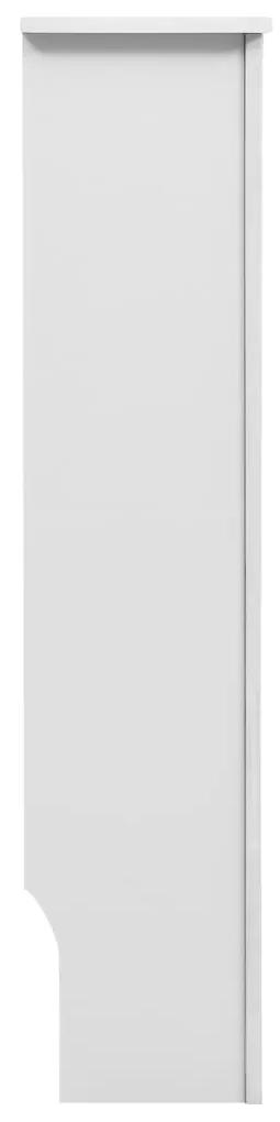 vidaXL Καλύμματα Καλοριφέρ 2 τεμ. Λευκά 172 x 19 x 81,5 εκ. από MDF