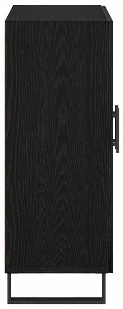 vidaXL Μπουφές Μαύρη δρυς 69.5 x 34 x 90 εκ. Επεξεργασμένο ξύλο