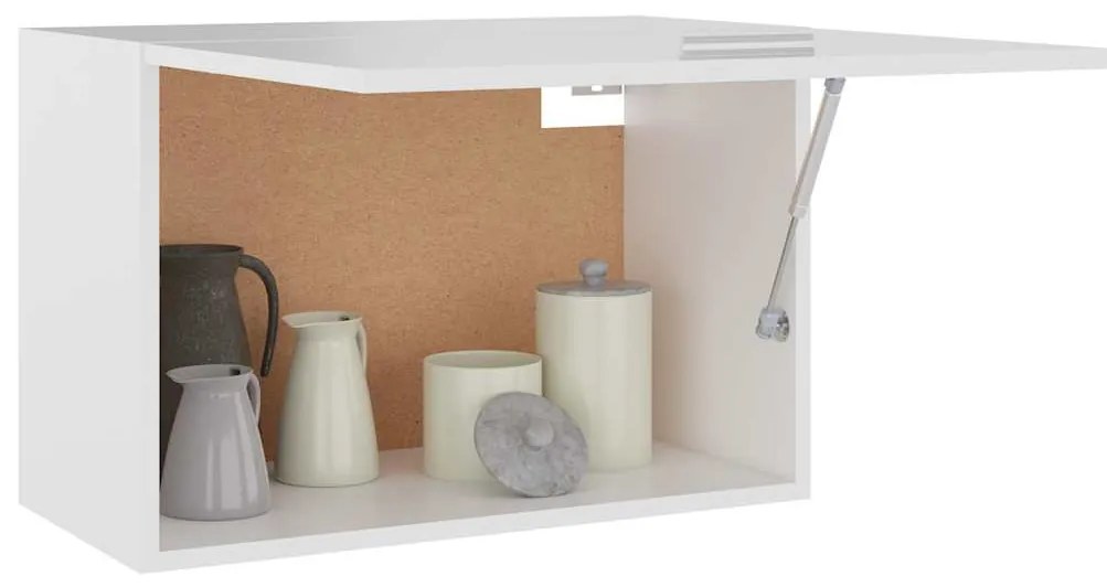 vidaXL Κρεμαστό Ντουλάπι &quot;Lyon&quot; Λευκό 60x31x40 εκ. από Τεχνητό Ξύλο