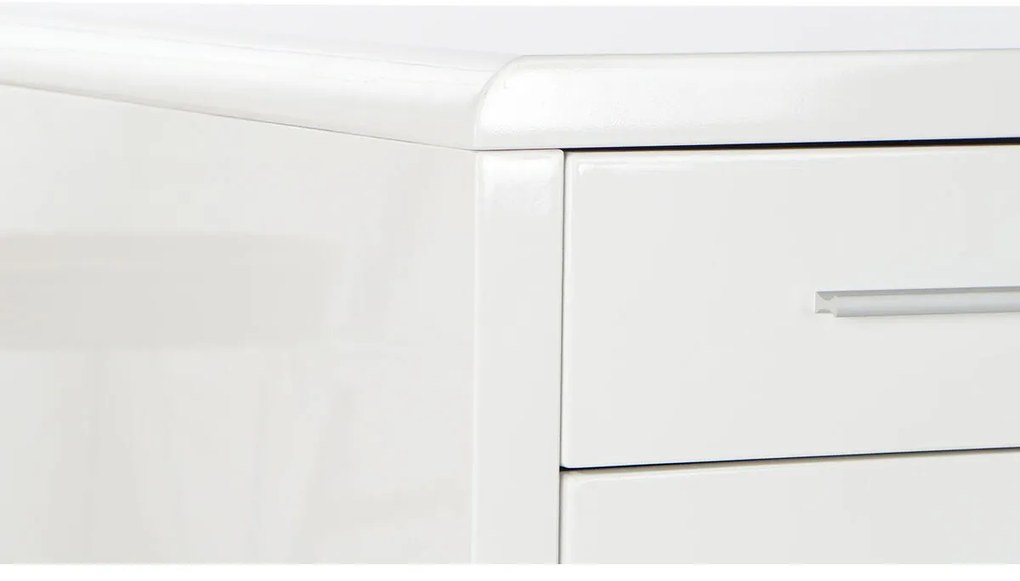 Γραφείο DKD Home Decor Λευκό Ασημί Μέταλλο Ξύλο MDF 120 x 55 x 76 cm
