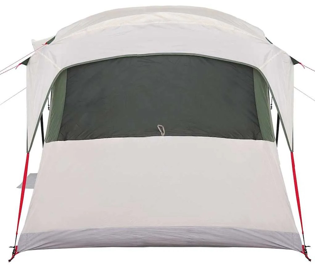 vidaXL Οικογενειακή Σκηνή Λευκό και Πράσινο 435 x 255 x 216 εκ.