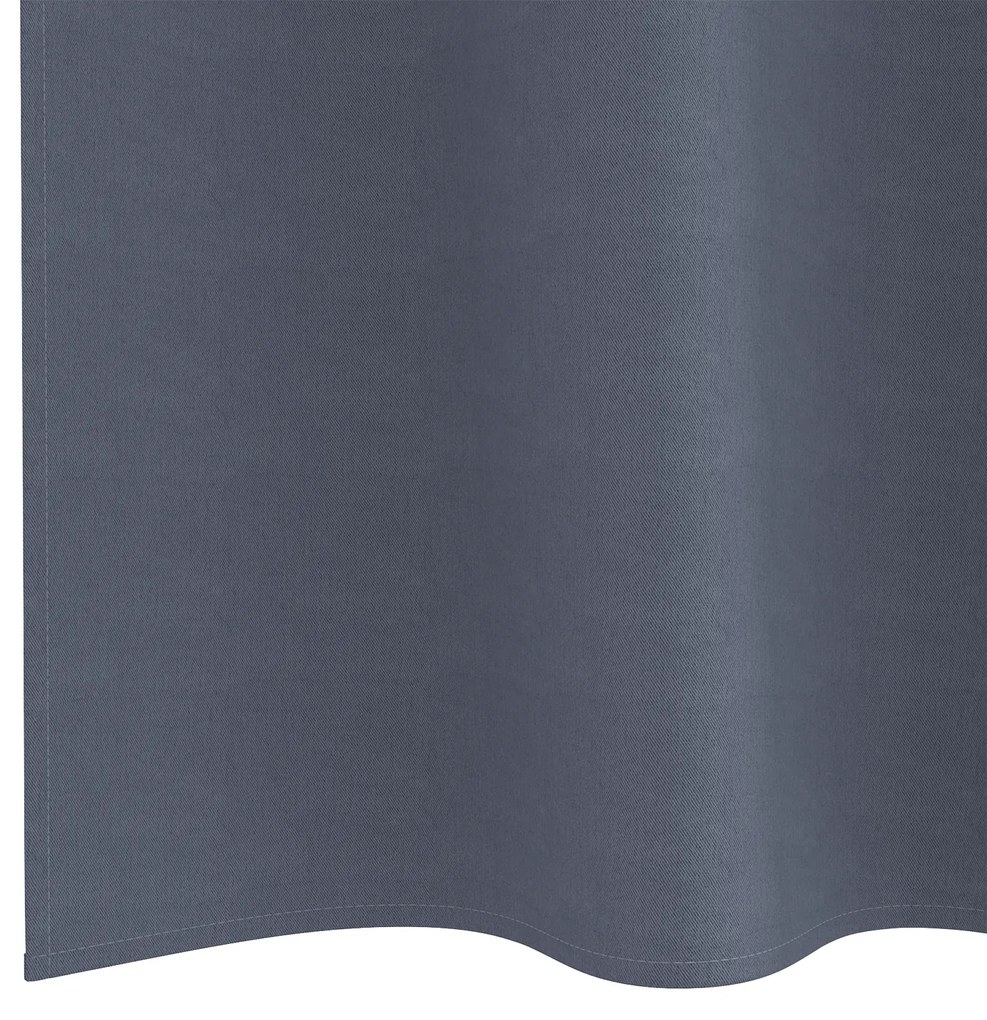 vidaXL Κουρτίνες με κουρτίνες 2 pcs Ανθρακί 260 x 140 εκ. Πολυεστέρας