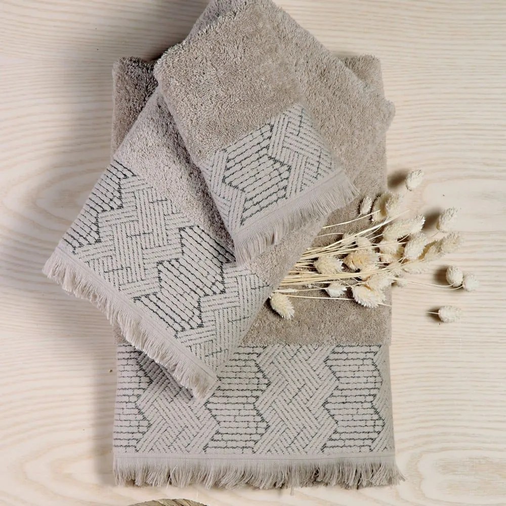 Πετσέτα Sylvester 933-Mocca Nef-Nef Χεριών 30x50cm 100% Cotton