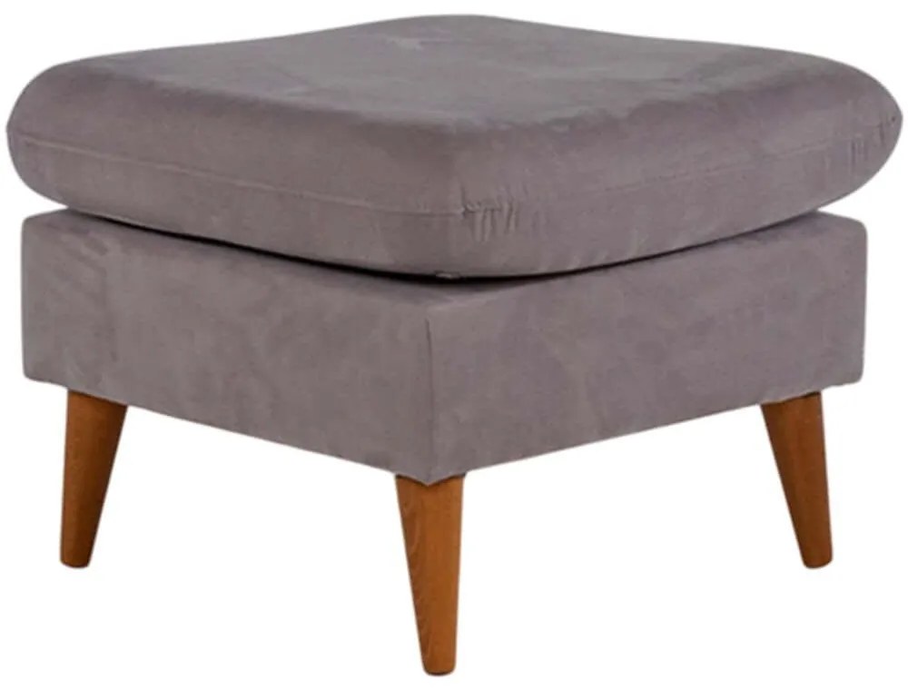 Σκαμπό Sofia 867UNQ1041 63x63x48cm Grey