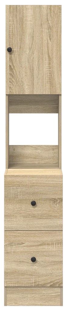 vidaXL Ντουλάπι Κουζίνας Σοναμά 35x50x180 εκ Μοριοσανίδα
