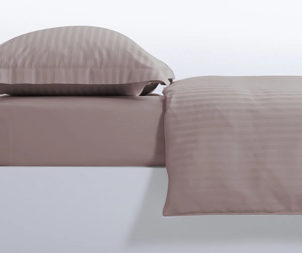 Παπλωματοθήκη Υπέρδιπλη (Σετ 220x240) Nef-Nef Homeware Elements 24 Καφέ,Μπεζ