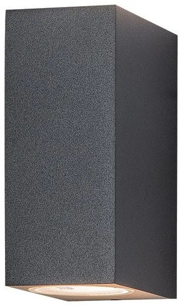 Απλίκα Φωτιστικό Τοίχου 2xGU10 15W IP54 Zambelis-E151-Λευκό E151