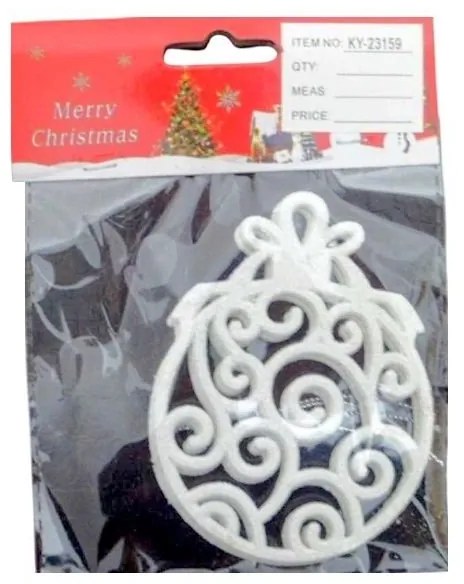 Σετ Χριστουγεννιάτικα Στολίδια 10εκ. 2τεμ