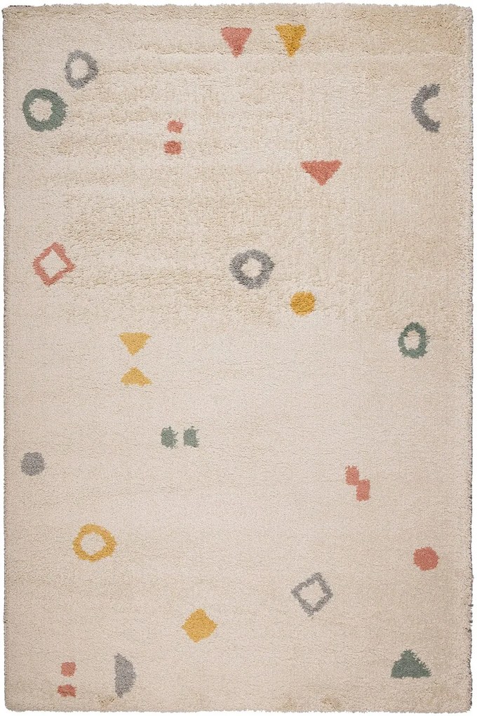 Χαλί Skyline 62608 662 Beige-Multi Βιοκαρπέτ 120X170cm