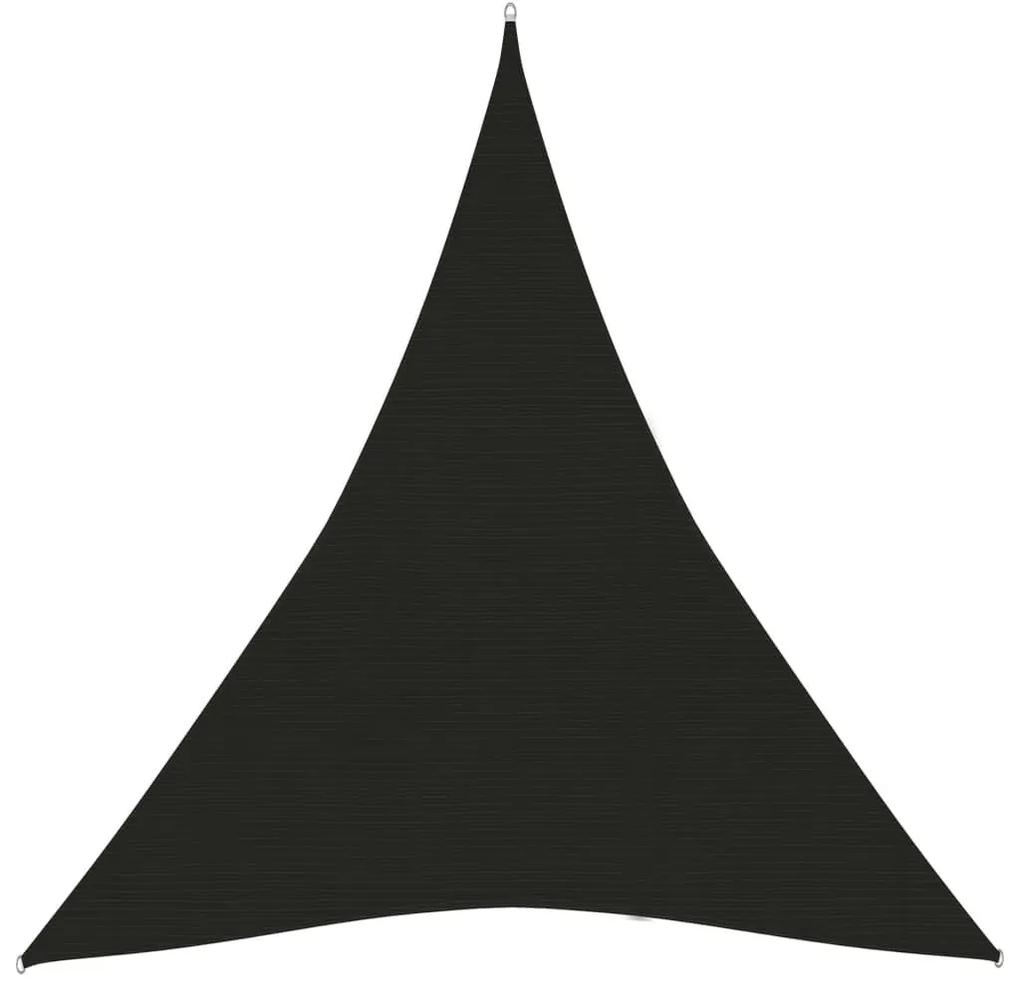 Πανί Σκίασης Μαύρο 4 x 5 x 5 μ. από HDPE 160 γρ./μ² - Μαύρο