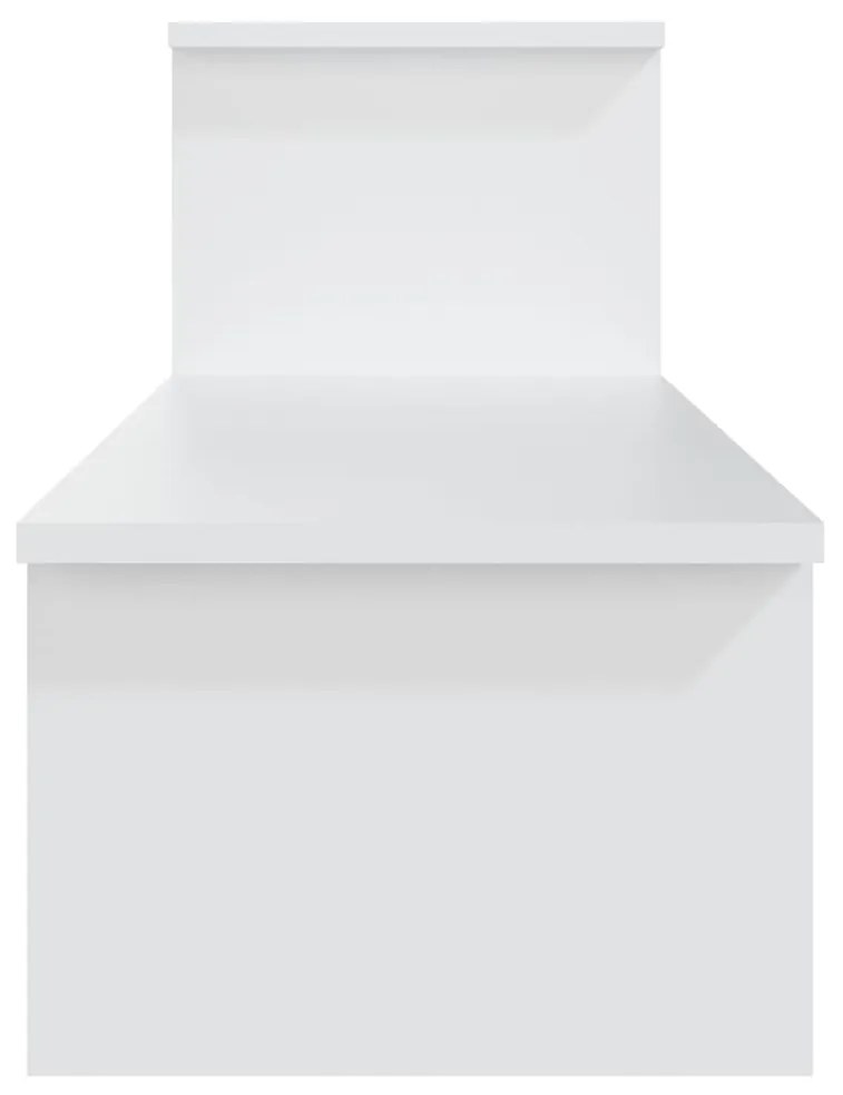 vidaXL Έπιπλο Τηλεόρασης Λευκό 180 x 30 x 43 εκ. από Επεξ. Ξύλο