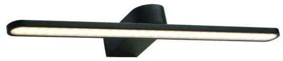 Απλίκα Φωτιστικό Τοίχου Μπάνιου LED 16W 4000K 1040LM PHOEBE Aca-PN11LEDW504BK-Μαύρο PN11LEDW504BK
