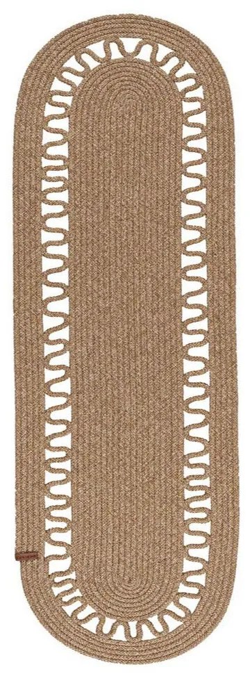 Runner 9025115 Natural Aberto Design 37x136 100% Βαμβάκι
