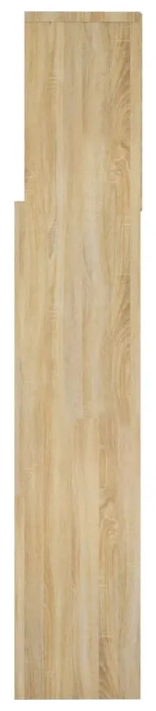 Κεφαλάρι Με Αποθηκευτικό Χώρο Sonoma Δρυς 160 x 19 x 103,5 εκ. - Καφέ