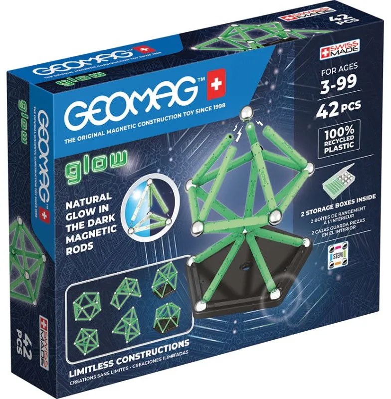 Geomag Σετ Glow 42-Green