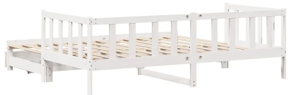 Καναπές Κρεβάτι Συρόμενος Χωρίς Στρώμα 90x190 εκ. & Συρτάρια 3302194