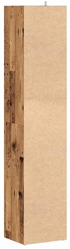 ντουλάπι βιβλίων vidaXL Παλιό ξύλο 36x30x171 cm Κατασκευασμένο ξύλο