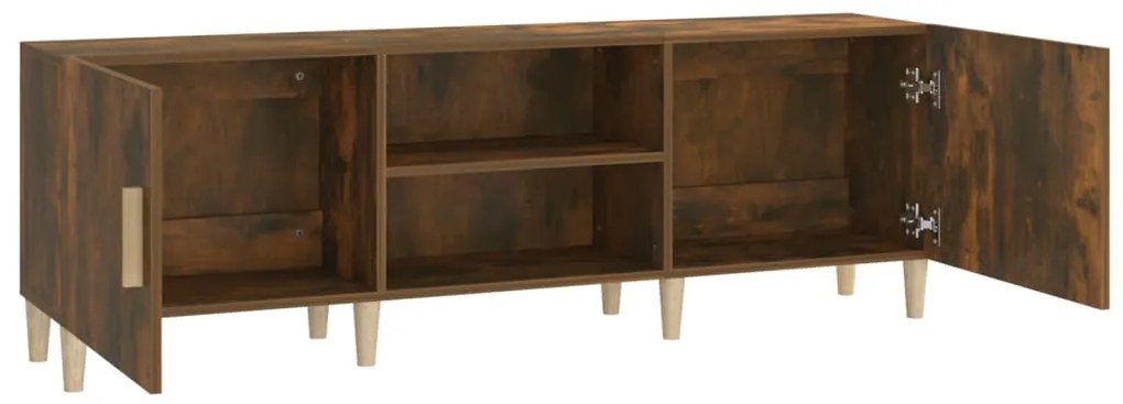 vidaXL Έπιπλο Τηλεόρασης Καπνιστή Δρυς 150x30x50 εκ. Επεξ. Ξύλο