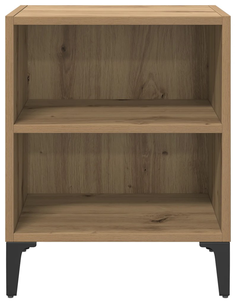 vidaXL Κομοδίνα 2 τμχ Αρτιστική Δρυς 40x30x50 εκ. Επεξεργασμένο Ξύλο