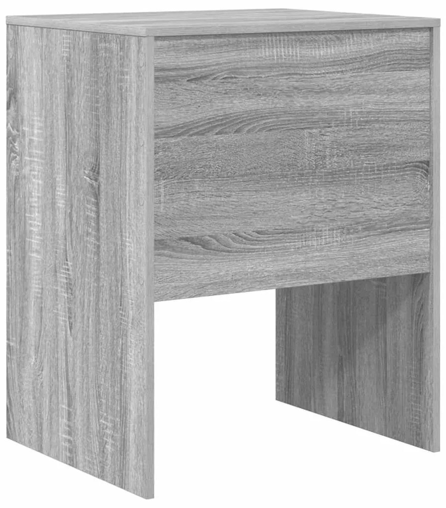 vidaXL Γραφείο Γκρι sonoma 60 x 50 x 76 εκ. Επεξεργασμένο ξύλο