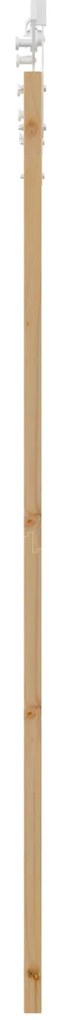vidaXL Ολισθητή Πόρτα με Σετ Υλικών 93x202 cm Μασίφ Ξύλο Πεύκου