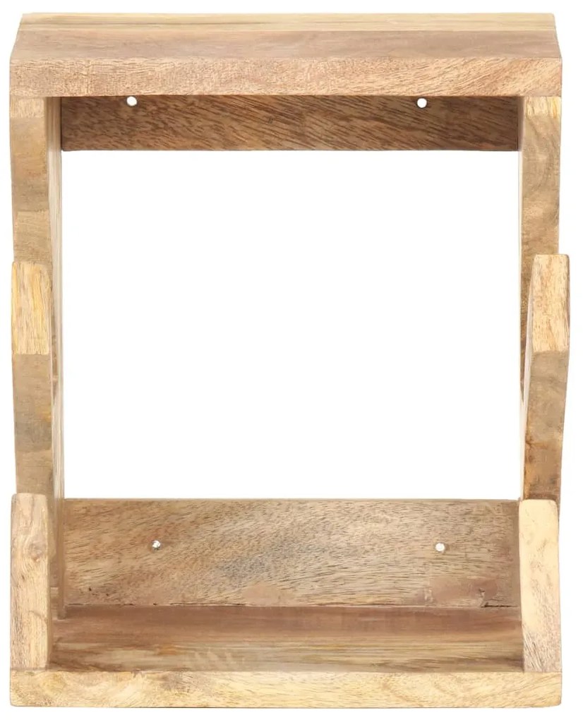 vidaXL Βάση για Skateboard Επιτοίχια 25x20x30 εκ. Μασίφ Ξύλο Μάνγκο