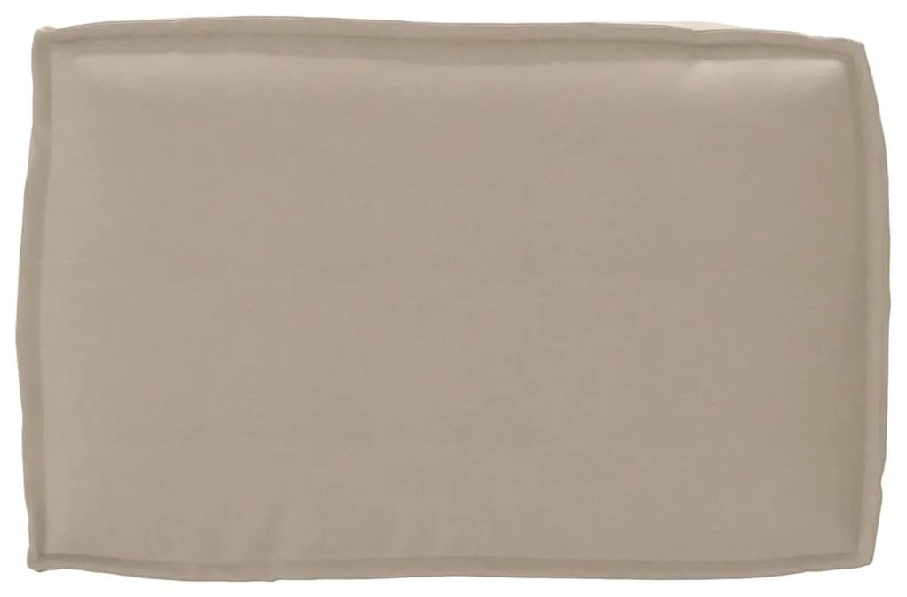 vidaXL Σετ Μαξιλαριών Πάγου 2 pcs Taupe Ύφασμα Όξφορντ