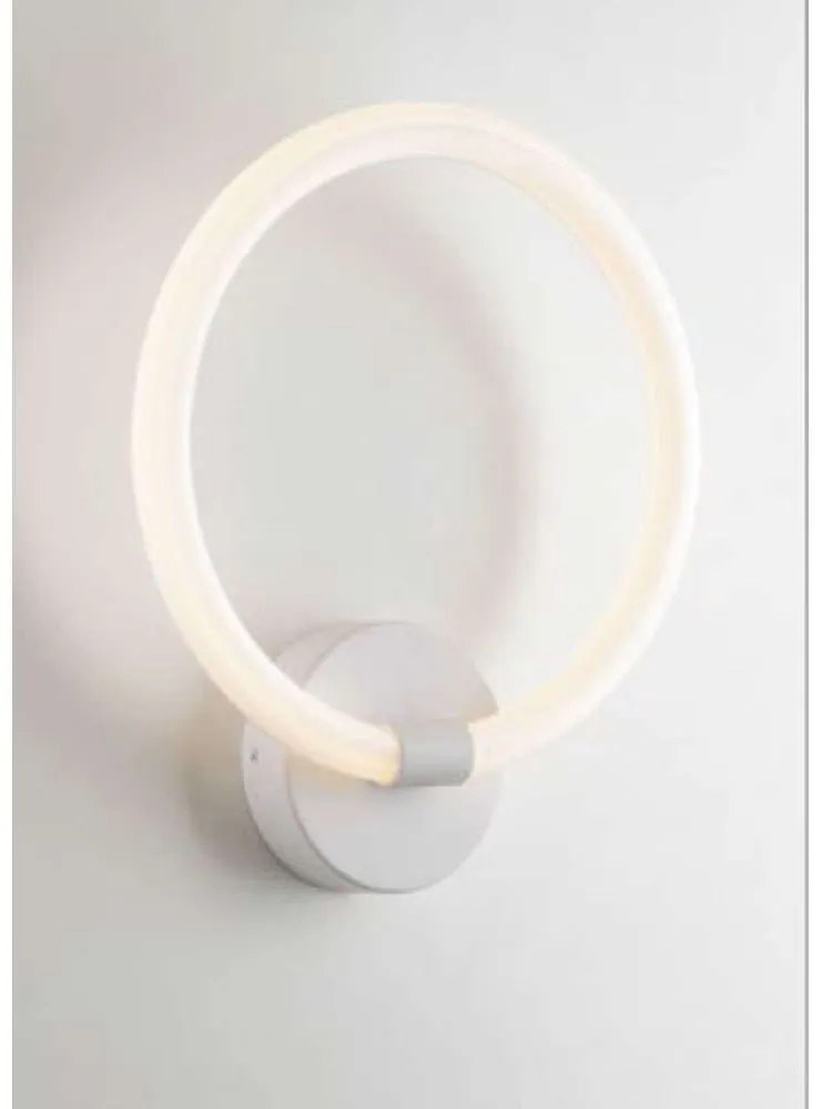 Φωτιστικό Τοίχου - Απλίκα Halo LED-HALO-AP 20W Led 36x41cm White Luce Ambiente Design Metal