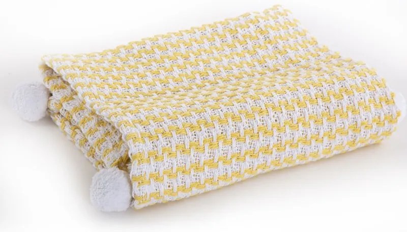 Κουβέρτα Πικέ Κούνιας 110Χ150 Sometime Yellow 5205495485072