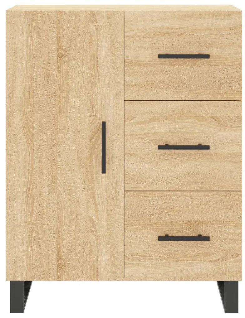 vidaXL Ντουλάπι Sonoma Δρυς 69,5 x 34 x 90 εκ. από Επεξεργασμένο Ξύλο