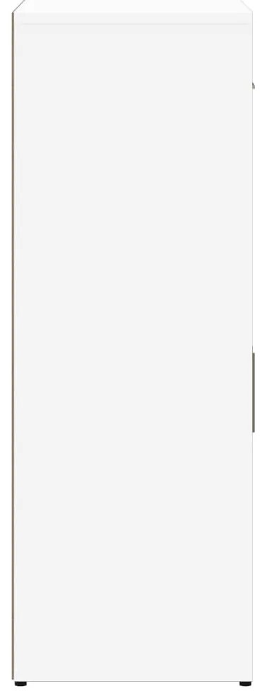 vidaXL Βοηθητικό Ντουλάπι Λευκό 60x30x84 εκ. από Επεξεργασμένο Ξύλο